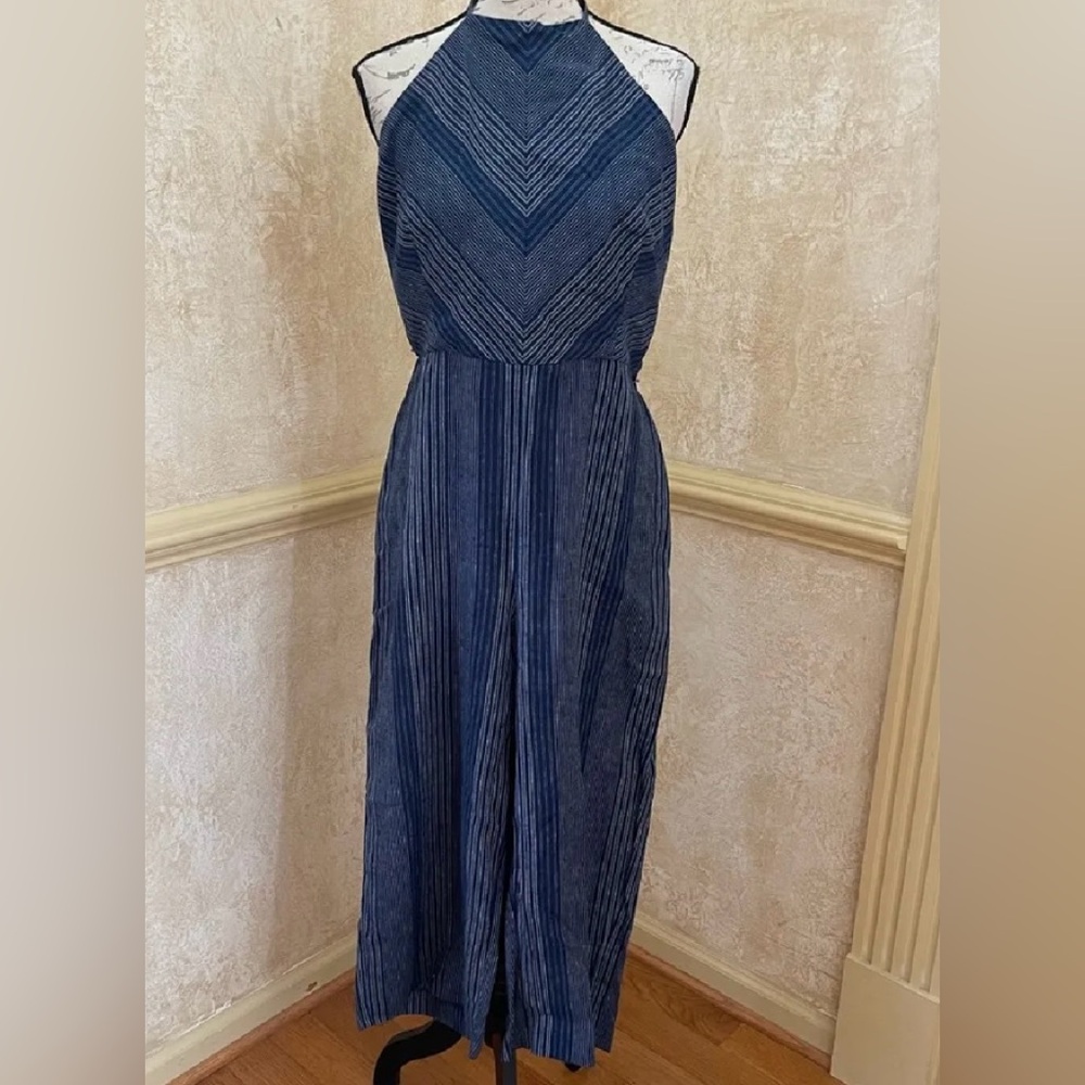 BELLE VERE striped jumpsuit - Picture 7 of 7